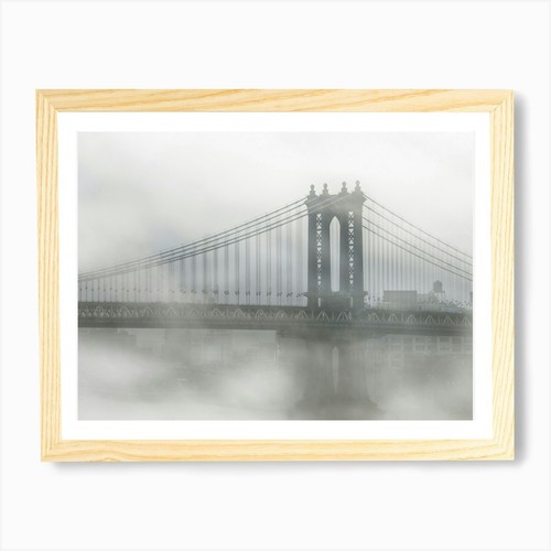 Brooklyn bridge art print - bridge,