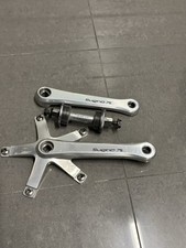 Sugino 75 Njs Track Crankset 165mm 144BCD With Square Taper Super Lap BB