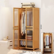 Bamboo 2 Doors Wardrobe