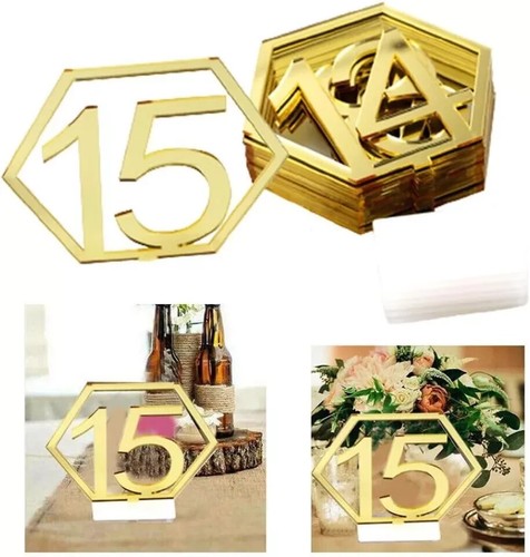 Set hexagonal table - set,