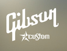 (2) 8" GIBSON guitar CUSTOM