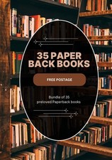 35 Preloved Fiction Paperback Books Book Bundle Mixed Cheap Lot Free Postage 