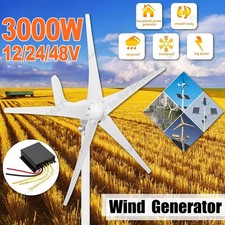 3KW 12/24/48V 5 Blades Wind