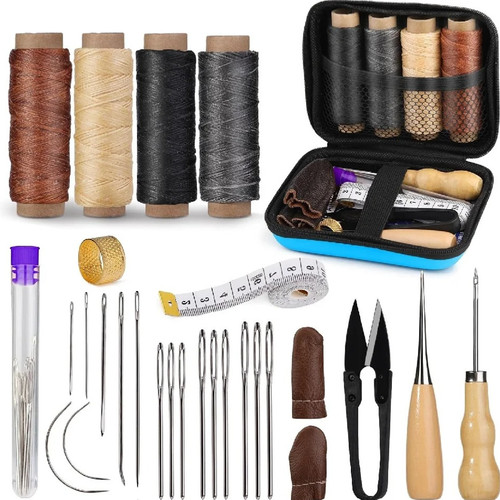1set leather sewing tools kit - sewing,
