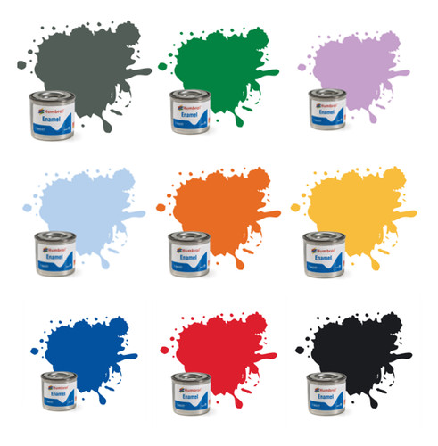 Humbrol enamel model - model, paint