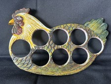 Vintage Large Cast Iron Hen