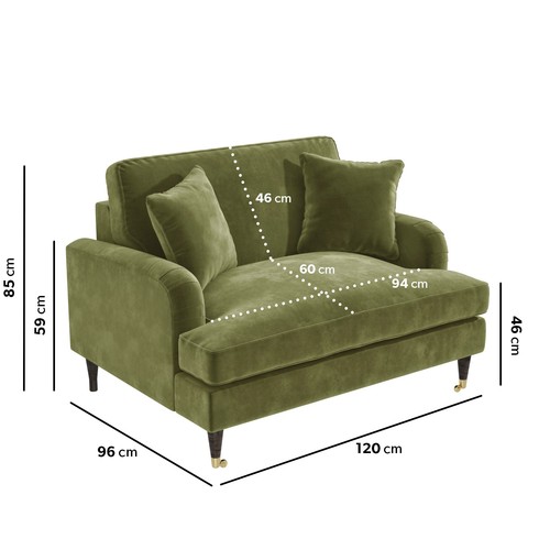 Olive green velvet - olive, love