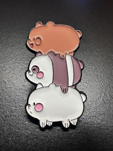 Bare bears enamel pin badge - bare,