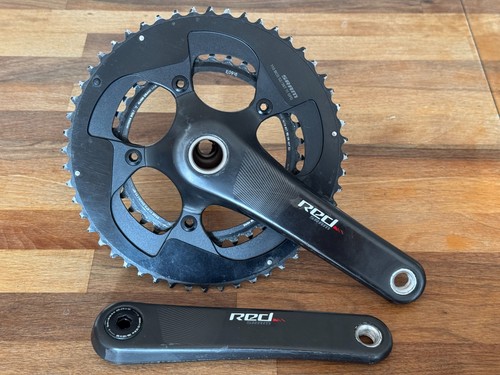 Sram red carbon crankset - crankset, 11