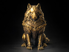 Fantasy wolf miniature for - fantasy,