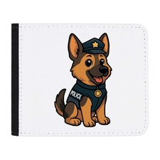 'German Shepherd Police Dog' Wallet (WL00031585)
