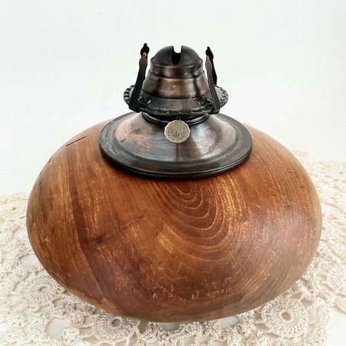 Vintage oil lamp handmade - oil,