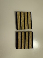 Pilot Epaulettes 4-Bar Set UK