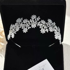 zirconia Crystal Bride Wedding