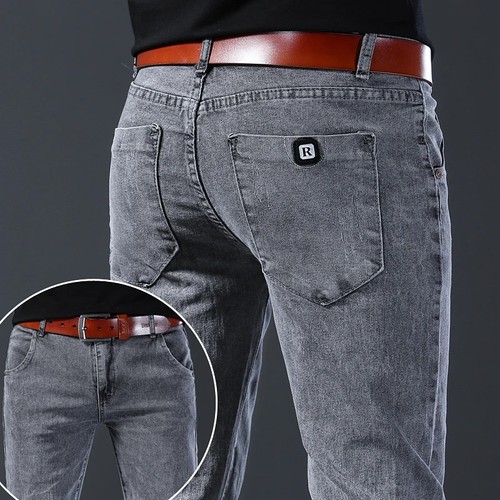 Mens slim fit - mens, grey