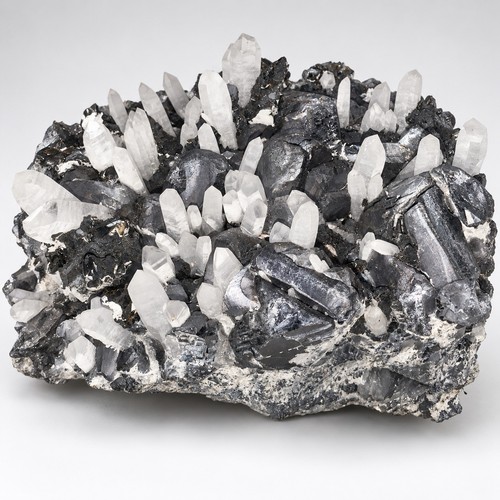 Large quartz galena sphalerite - quartz,