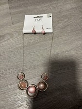 Women necklace earrings - necklace,