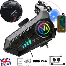Bluetooth 5.3 HiFi Wireless Motorbike Call Headphone Motorcycle Helmet Headset