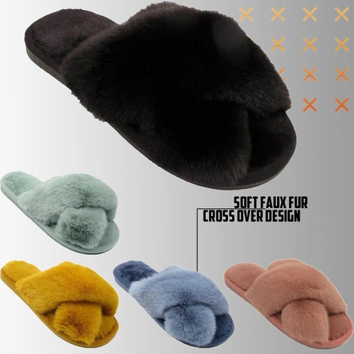 Womens ladies flat cosy - womens, warm