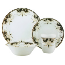 16pc Dinner Set For 4 People