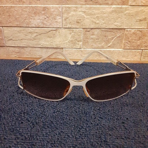 Cazal sunglasses gold white - sunglasses,