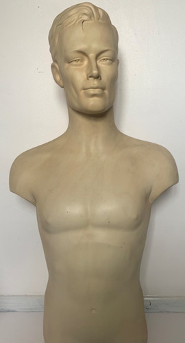 Vintage male mannequin art - vintage,