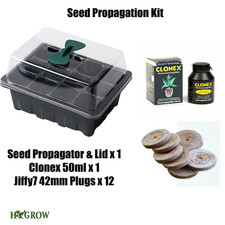 12 x Seed Propagator +Lid +