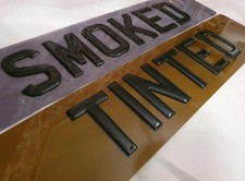 SMOKED TINTED PAIR OF 3D GEL