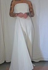 Bridal Jumpsuit Bandeau Wide