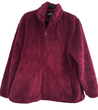 FAB PRIMARK DARK RED ZIP