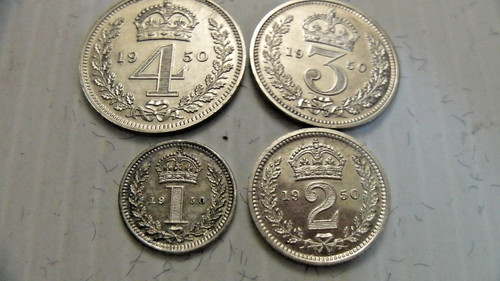 Maundy set 1950 - 1950, (2)