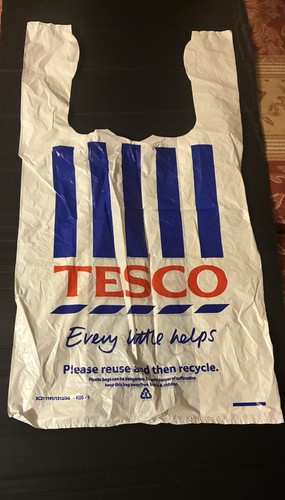 Tesco vintage carrier bag - carrier,