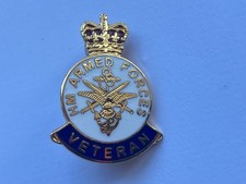 HM Armed Forces Veteran Enamel