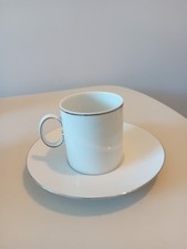 Espresso Cup and Saucer White
