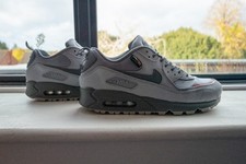 Nike Air Max 90 Surplus Wolf Grey Men’s Size UK 9 Steel Toe Trainers (2021)