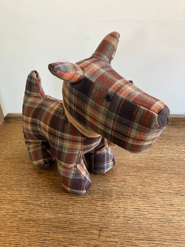 Tartan checked fabric scottie - tartan,