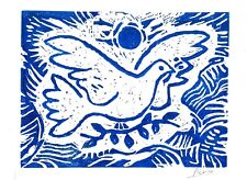 Pablo Picasso Original linocut