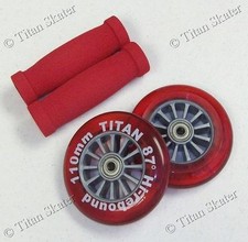 RED 110mm Wheels Bearings