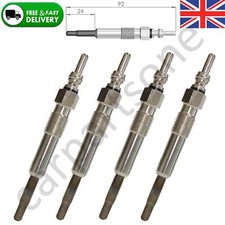 4x Glow Plugs for VAUXHALL