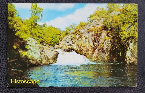 Postcard used the falls - postcard,