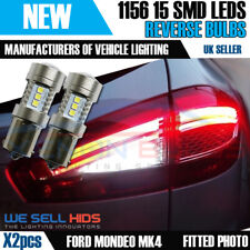 2x FORD MONDEO MK4 CANBUS REVERSE LED LIGHT KIT UPGRADE BRIGHT PURE WHITE BA15S