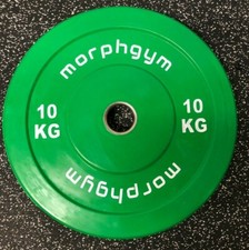 2 x 10kg SOLID RUBBER OLYMPIC