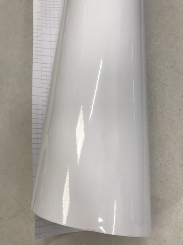 Satin white pearl vinyl - white,