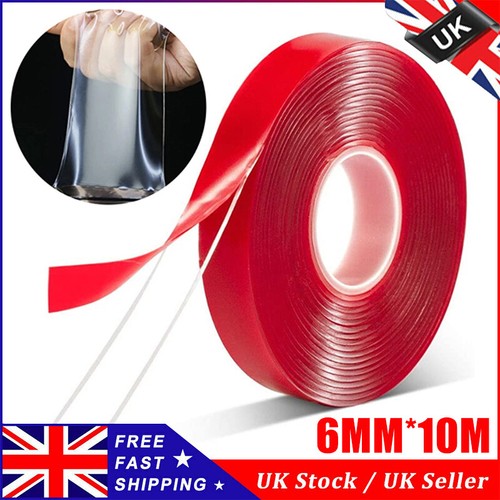 Red self adhesive - self, pin