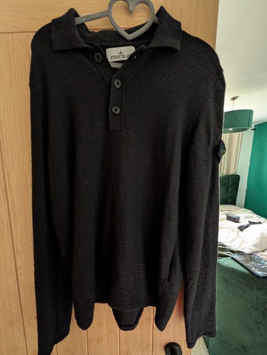 Stone island black - black, jumper