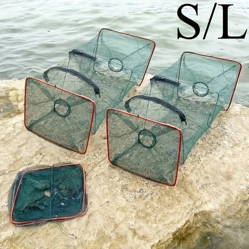 Foldable fish trap net crab - foldable,