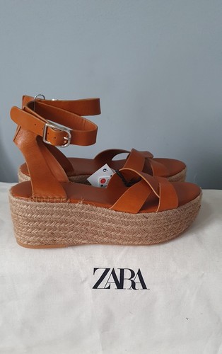 Zara platform leather sandals - platform,