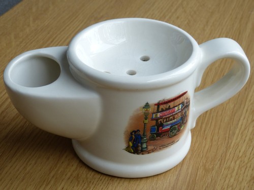 Vintage wade shaving mug - shaving,
