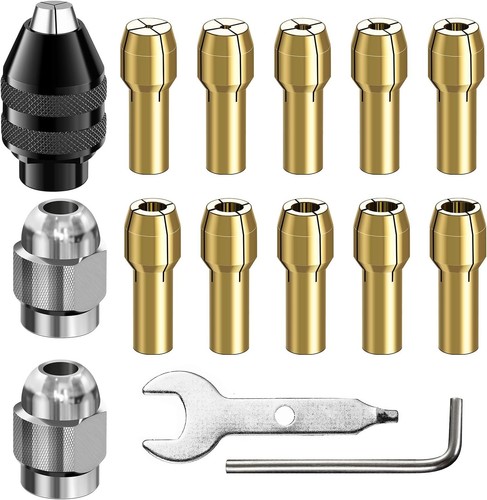 15pcs 4486 chuck collet set - chuck,