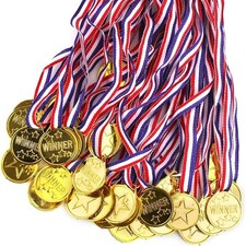 Plastic Gold Medals Winner